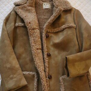 Fingerhut Fashions Vintage 1970s Fleece Lined Coat